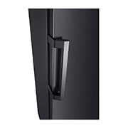 LG 386L Fritstående køleskab (Matte Black) - Energiklasse D, Door Cooling™, LINEARCooling™, FRESHBalancer™, Smart Diagnosis™ med Wi-Fi, GLM71MCCSF