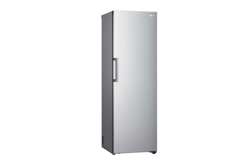 LG 386L Fritstående køleskab (Shiny Steel) - Energiklasse E, Door Cooling™, LINEARCooling™, Moist Balance Crisper™, GLT51PZGSZ