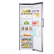 LG 386L Fritstående køleskab (Shiny Steel) - Energiklasse E, Door Cooling™, LINEARCooling™, Moist Balance Crisper™, GLT51PZGSZ
