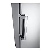 LG 386L Fritstående køleskab (Shiny Steel) - Energiklasse E, Door Cooling™, LINEARCooling™, Moist Balance Crisper™, GLT51PZGSZ