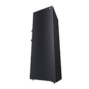 LG 386L Fritstående køleskab (Matte Black) - Energiklasse E, Door Cooling™, LINEARCooling™, FRESHBalancer™, Smart Diagnosis™, GLT71MCCSZ