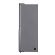 LG 508L Door in Door French Door (Shiny Steel) - Energiklasse F, Vand-/isdispenser med vandtilkobling og Smart Diagnosis™ med Wi-Fi, GMJ844PZKV