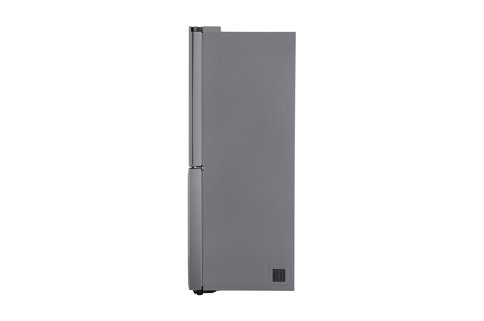 LG 508L Door in Door French Door (Shiny Steel) - Energiklasse F, Vand-/isdispenser med vandtilkobling og Smart Diagnosis™ med Wi-Fi, GMJ844PZKV