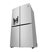 LG 638L Door in Door French Door (Noble Steel), Energiklasse F, Vand-/isdispenser med vandtilkobling, Smart Diagnosis™ med Wi-Fi, GMJ945NS9F