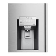 LG 638L Door in Door French Door (Noble Steel), Energiklasse F, Vand-/isdispenser med vandtilkobling, Smart Diagnosis™ med Wi-Fi, GMJ945NS9F