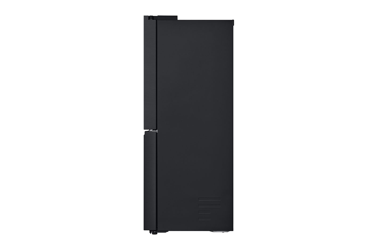 LG 641L French Door Side-by-Side  (Essence Black) - Energiklasse E, Vann/isdispenser med vanntilkobling, Smart Diagnosis™ med Wi-Fi, GML960EVBE