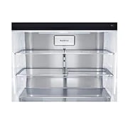 LG 638L InstaView Door in Door French Door (Matte Black) - Energiklasse F, Vand-/isdispenser med vandtilkobling og Smart Diagnosis™ med Wi-Fi, GMX945MC9F