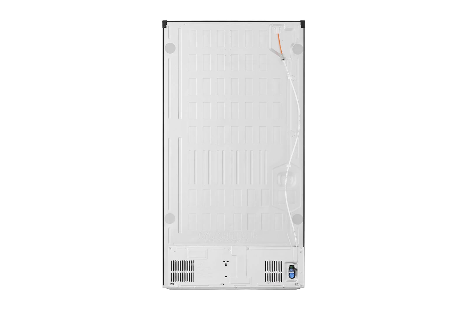 LG 638L InstaView Door in Door French Door (Matte Black) - Energiklasse F, Vand-/isdispenser med vandtilkobling og Smart Diagnosis™ med Wi-Fi, GMX945MC9F