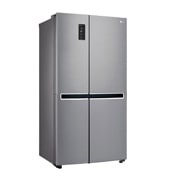 LG 642L Side by Side (Shiny Steel) - Energiklasse F og Smart Diagnosis™ med Wi-Fi, GSB760PZXZ