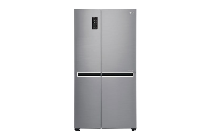 LG 642L Side by Side (Shiny Steel) - Energiklasse F og Smart Diagnosis™ med Wi-Fi, GSB760PZXZ