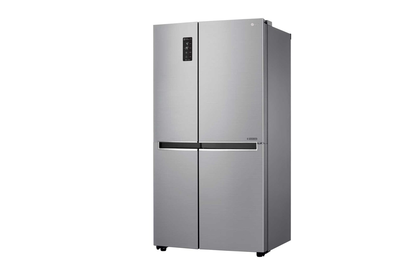 LG 642L Side by Side (Shiny Steel) - Energiklasse F og Smart Diagnosis™ med Wi-Fi, GSB760PZXZ