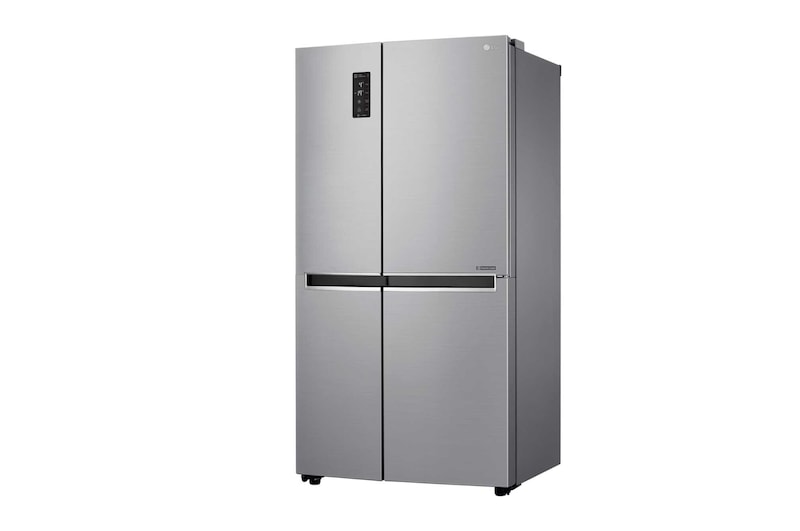 LG 642L Side by Side (Shiny Steel) - Energiklasse F og Smart Diagnosis™ med Wi-Fi, GSB760PZXZ