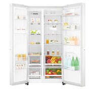 LG 642L Side by Side (Hvid) - Energiklasse F og Smart Diagnosis™ med Wi-Fi, GSB760SWXV