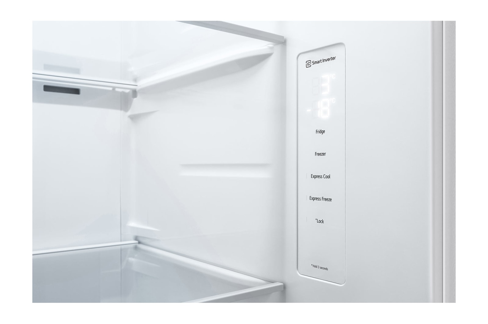 LG 662L Side by Side (Hvid), Energiklasse E, Smart Diagnosis™, GSBC40SWPE
