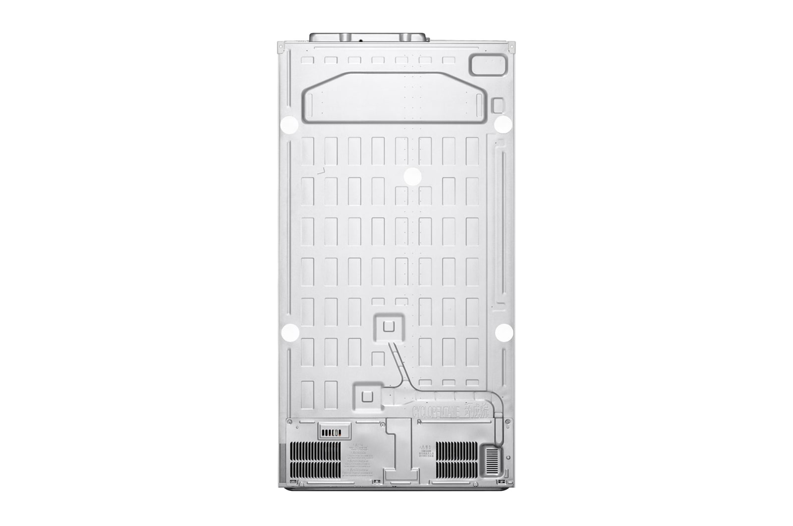 LG 662L Side by Side (Hvid), Energiklasse E, Smart Diagnosis™, GSBC40SWPE