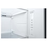 LG 655L Side by Side (Dark Graphite), Energiklasse F, Smart Diagnosis™, GSBV70DSTM
