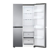 LG 655L Side by Side (Dark Graphite), Energiklasse F, Smart Diagnosis™, GSBV70DSTM
