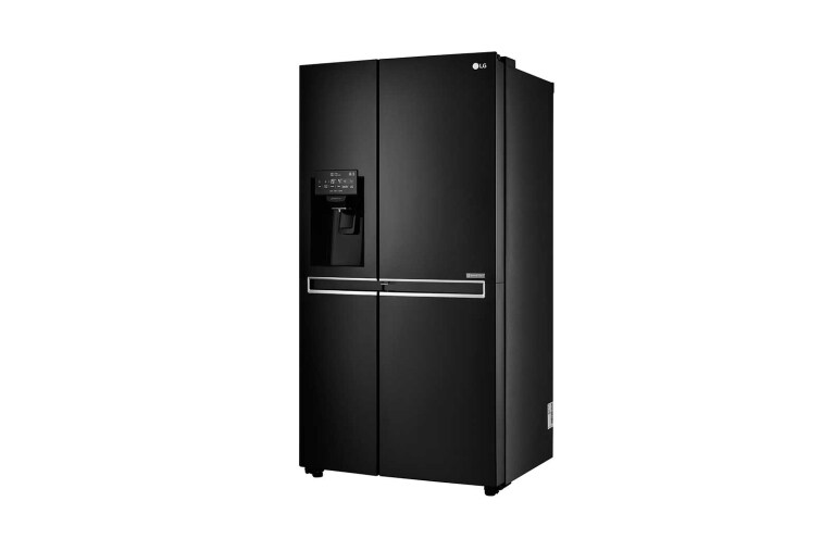 LG 625L Side by Side (Black) Energiklasse F, Vand-/isdispenser med vandtilkobling, Smart Diagnosis™ med Wi-Fi, GSJ760WBXV