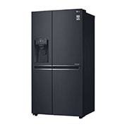 LG 625L Side by Side (Matte Black) - Energiklasse F, Vand-/isdispenser uden vandtilkobling, Smart Diagnosis™ med Wi-Fi, GSJ761MCUZ