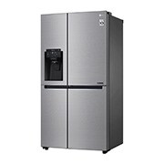 LG 625L Door in Door™ Side by Side (Shiny Steel) - Energiklasse E, Vand-/isdispenser uden vandtilkobling og Smart Diagnosis™ med Wi-Fi, GSJ761PZEE