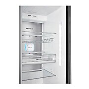 LG 625L Side by Side (Matte Black) - Energiklasse E, Vand-/isdispenser med vandtilkobling, Smart Diagnosis™ med Wi-Fi, GSJ960MCCZ