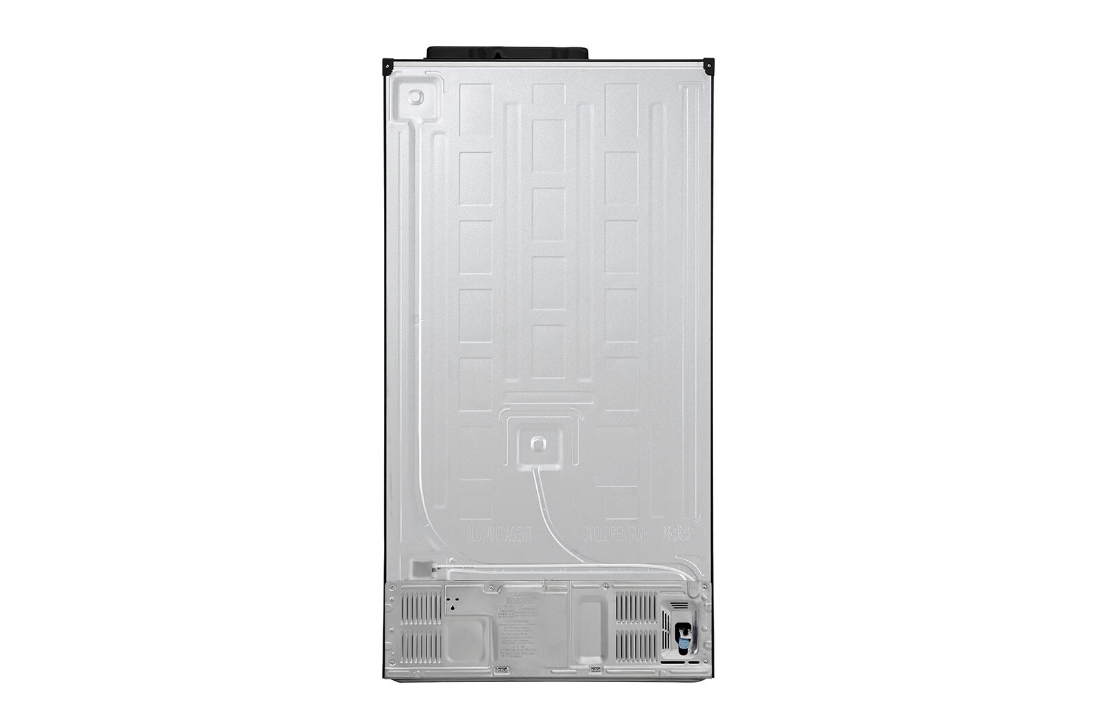 LG 625L Side by Side (Matte Black) - Energiklasse E, Vand-/isdispenser med vandtilkobling, Smart Diagnosis™ med Wi-Fi, GSJ960MCCZ