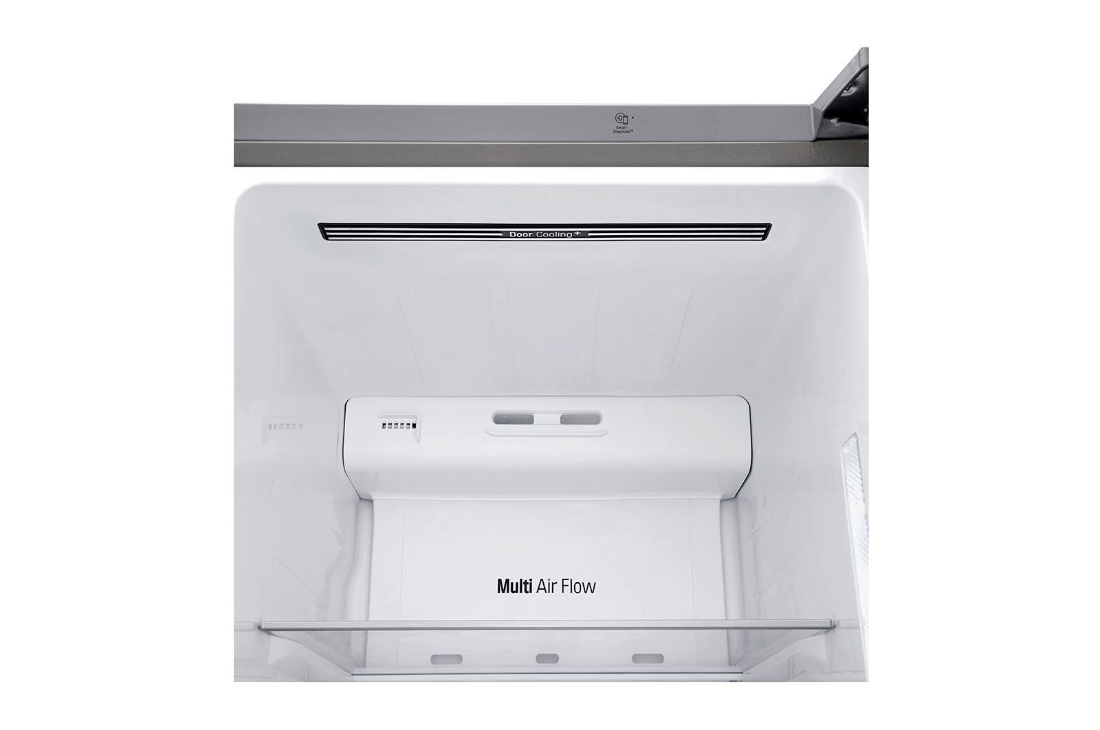 LG 625L Door in Door™ Side by Side (Noble Steel) - Energiklasse E, Vand-/isdispenser med vandtilkobling og Smart Diagnosis™ med Wi-Fi, GSJ960NSZE