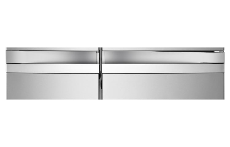 LG  Afrimningsfrit side-by-side-skab med dør-i-dør oplagring og dispenser for vand- og is (596 L), GSJ976NSBZ