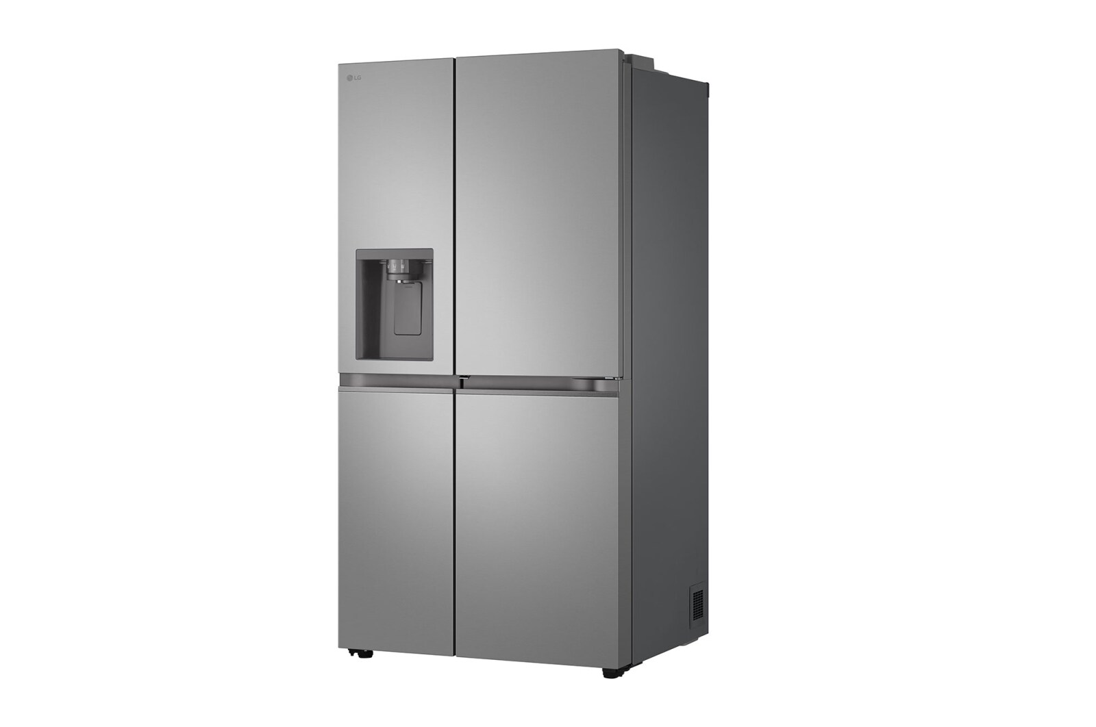 LG 641L Door in Door™ Side by Side (Prime Silver), Energiklasse E, Vand-/isdispenser uden vandtilkobling, Smart Diagnosis™ , GSJC41PYPE