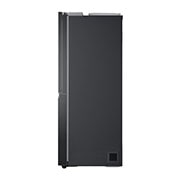 LG 635L Door in Door™ Side by Side (Matte Black Steel), Energiklasse E, Vand-/isdispenser med vandtilkobling, Smart Diagnosis™ med Wi-Fi, GSJV70MCLE