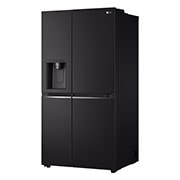 LG 635L Door in Door™ Side by Side (Western Black), Energiklasse E, Vand-/isdispenser med vandtilkobling, Smart Diagnosis™ med Wi-Fi, GSJV70WBTE