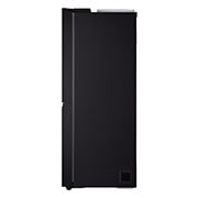 LG 635L Door in Door™ Side by Side (Western Black), Energiklasse E, Vand-/isdispenser med vandtilkobling, Smart Diagnosis™ med Wi-Fi, GSJV70WBTE