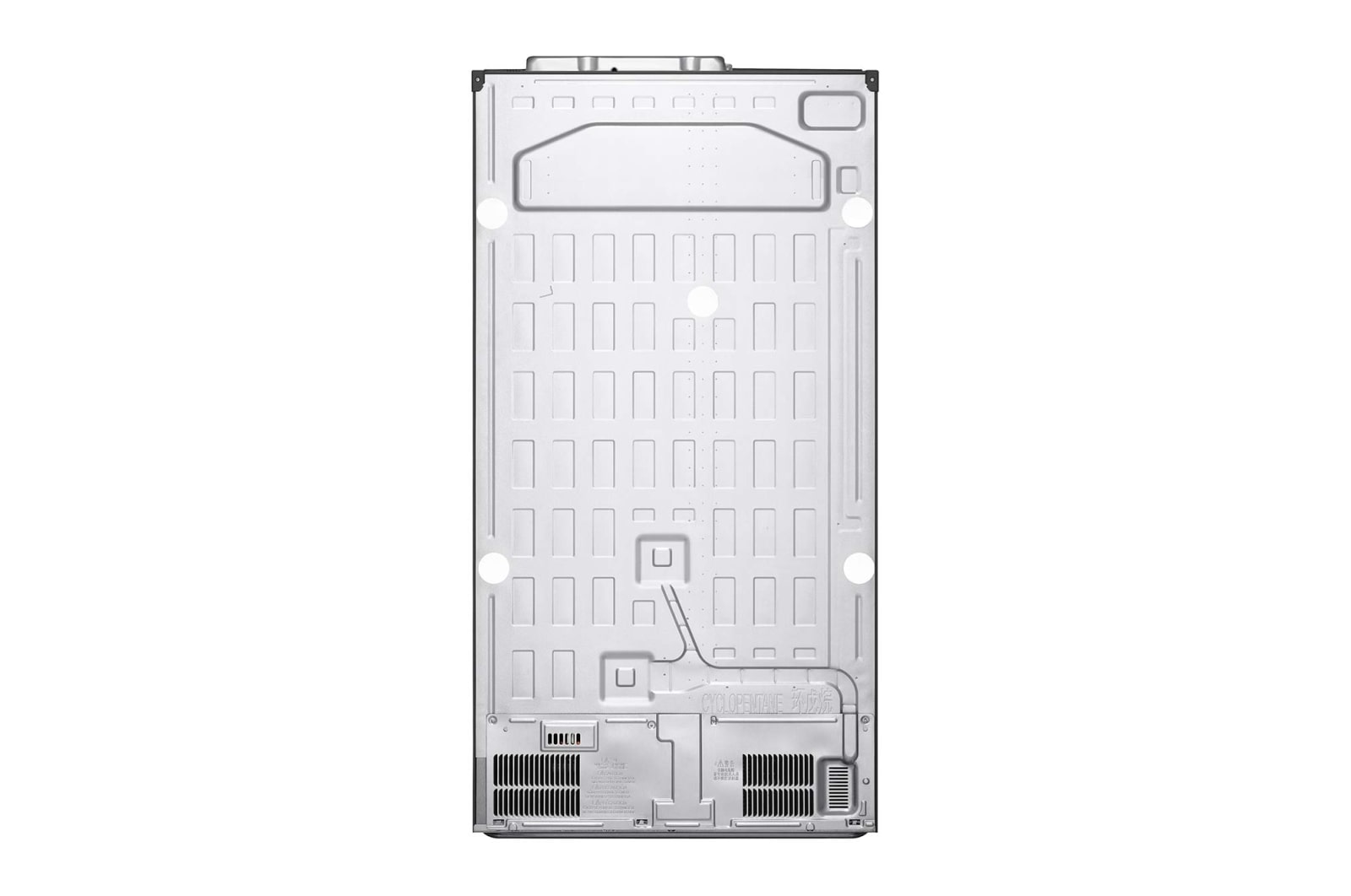 LG 635L Door in Door™ Side by Side (Western Black), Energiklasse E, Vand-/isdispenser med vandtilkobling, Smart Diagnosis™ med Wi-Fi, GSJV70WBTE