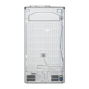 LG 635L Door in Door™ Side by Side (Shiny Steel), Energiklasse E, Vand-/isdispenser uden vandtilkobling, Smart Diagnosis™ med Wi-Fi, GSJV71PZTE
