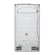 LG  635L Door in Door™ Side by Side (Shiny Steel), Energiklasse E, Vand-/isdispenser uden vandtilkobling, Smart Diagnosis™ med Wi-Fi, GSJV91PZAE