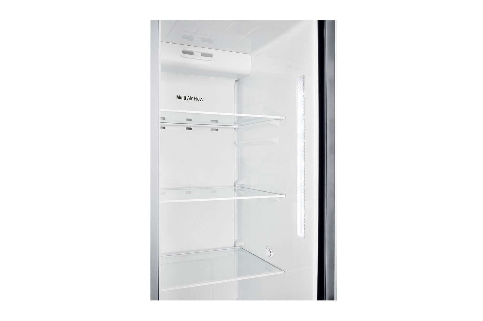 LG 625L Side by Side (Shiny Steel) - Energiklasse E, Vand-/isdispenser med vandtilkobling og Smart Diagnosis™ med Wi-Fi, GSL460ICEE