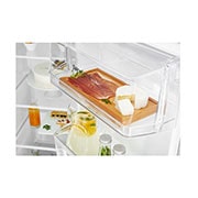 LG 625L Side by Side (Shiny Steel) - Energiklasse F, Vand-/isdispenser med vandtilkobling og Smart Diagnosis™ , GSL480PZXV