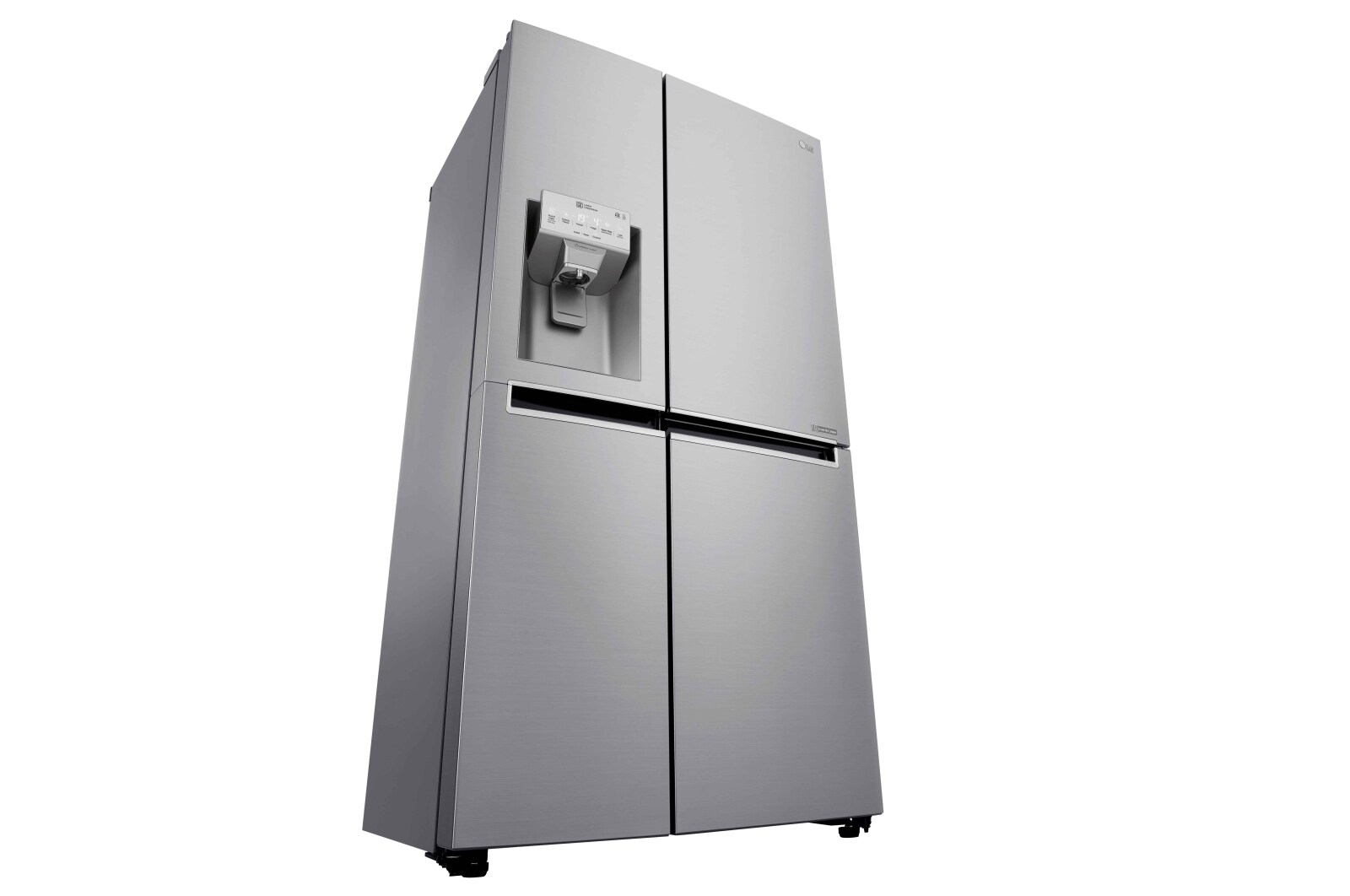 LG 625L Side by Side (Shiny Steel) - Is og vand dispenser Energiklasse F Plumbing, Smart Diagnosis™ med wifi, GSL960PZBZ