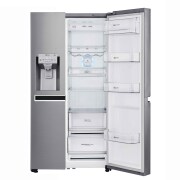 LG 625L Side by Side (Shiny Steel) - Is og vand dispenser Energiklasse F Plumbing, Smart Diagnosis™ med wifi, GSL960PZBZ