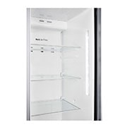 LG 625L Side by Side (Shiny Steel), Is og vand dispenser, Energiklasse F, Vand-/isdispenser med vandtilkobling, Smart Diagnosis™ med Wi-Fi, GSL960PZUZ