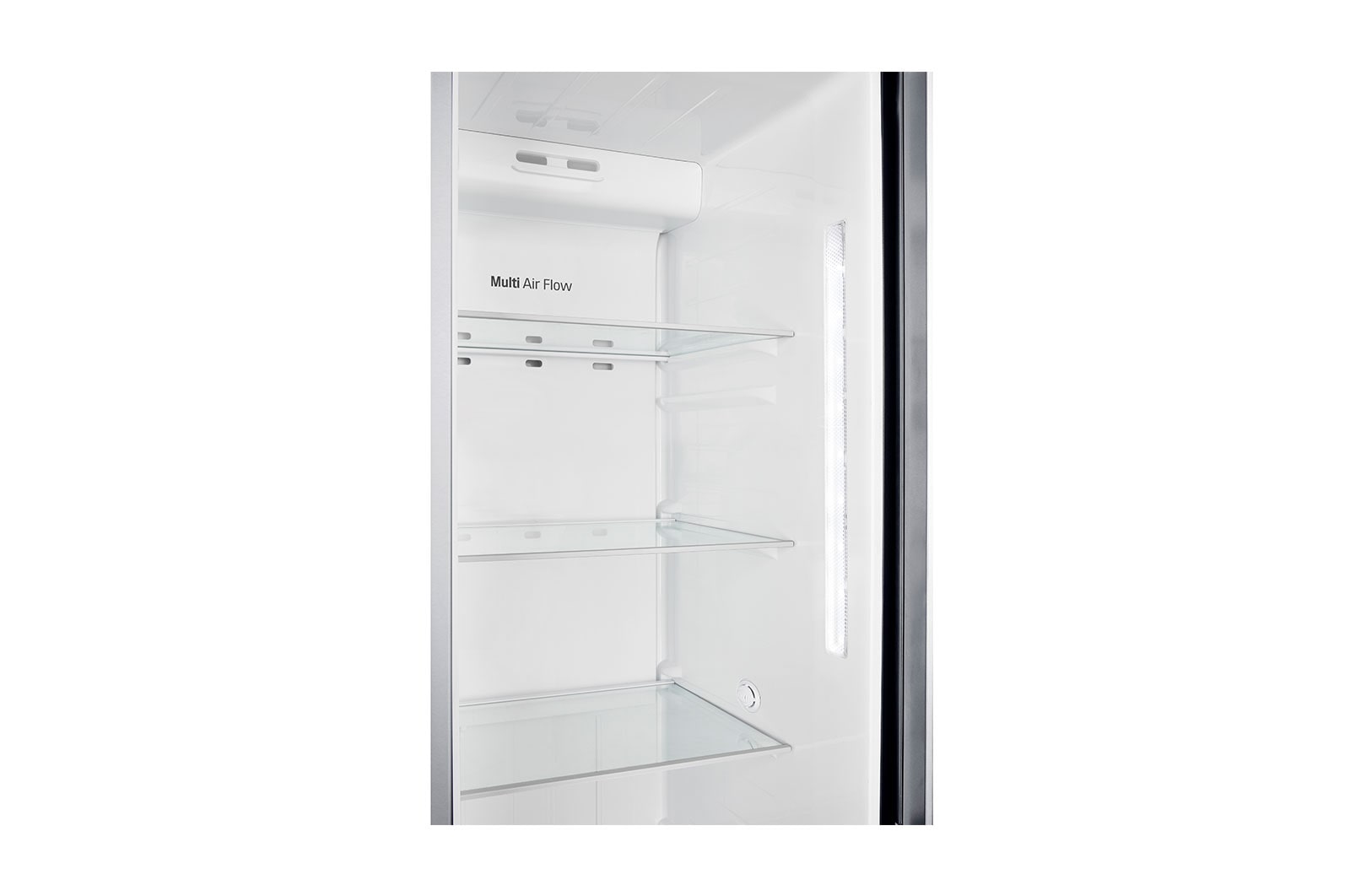 LG 625L Side by Side (Shiny Steel), Is og vand dispenser, Energiklasse F, Vand-/isdispenser med vandtilkobling, Smart Diagnosis™ med Wi-Fi, GSL960PZUZ