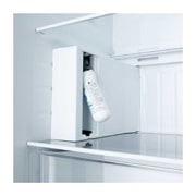 LG 638L Side by Side (Hvid), Energiklasse E, Vand-/isdispenser med vandtilkobling, Smart Diagnosis™, GSLC40SWPE