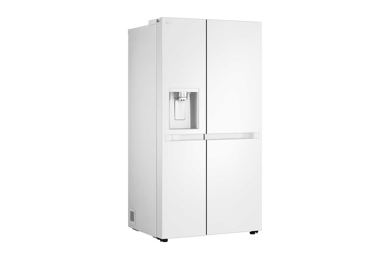 LG 638L Side by Side (Hvid), Energiklasse E, Vand-/isdispenser med vandtilkobling, Smart Diagnosis™, GSLC40SWPE