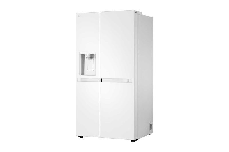 LG 638L Side by Side (Hvid), Energiklasse E, Vand-/isdispenser med vandtilkobling, Smart Diagnosis™, GSLC40SWPE