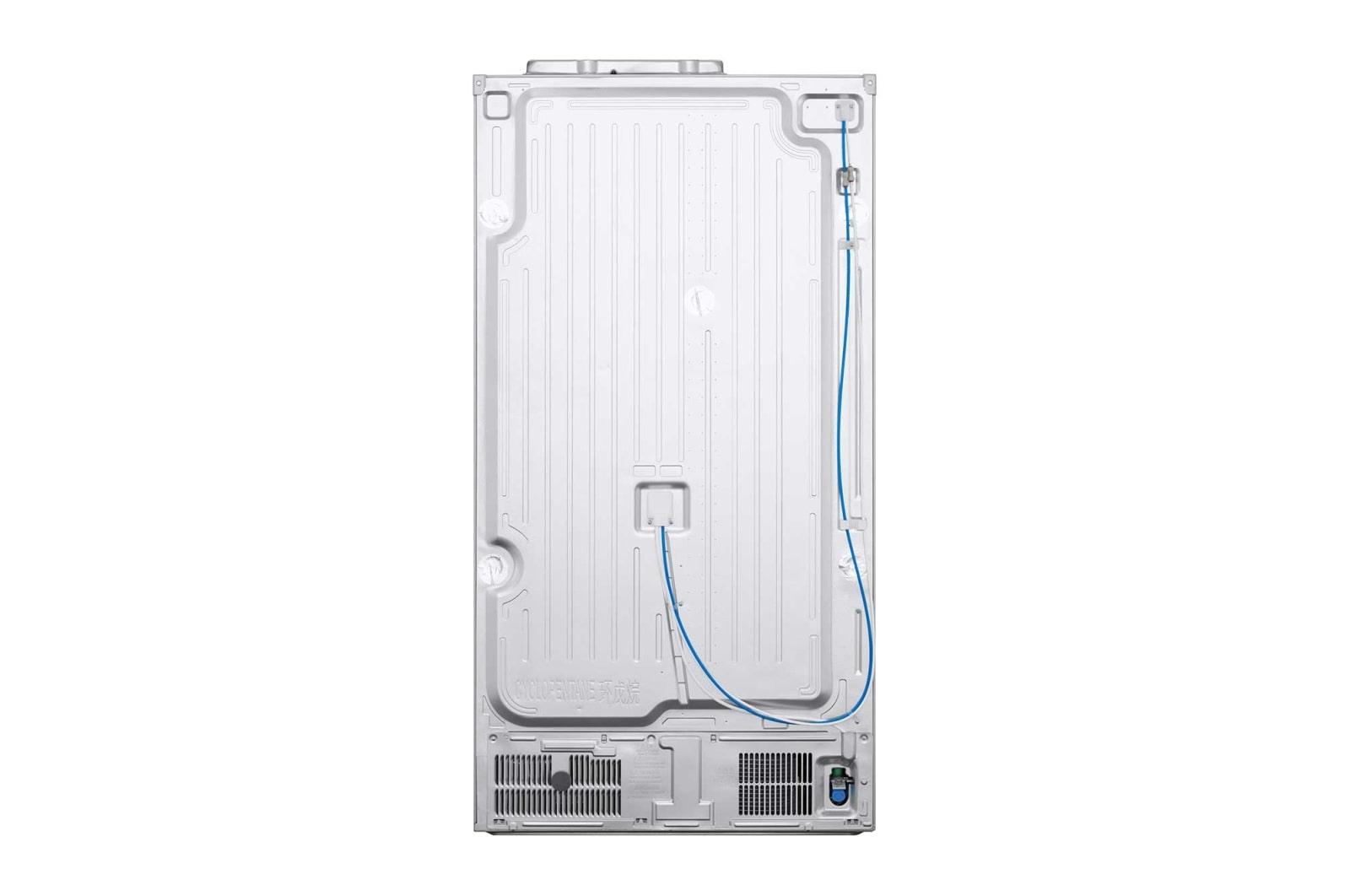 LG 638L Side by Side (Hvid), Energiklasse E, Vand-/isdispenser med vandtilkobling, Smart Diagnosis™, GSLC40SWPE
