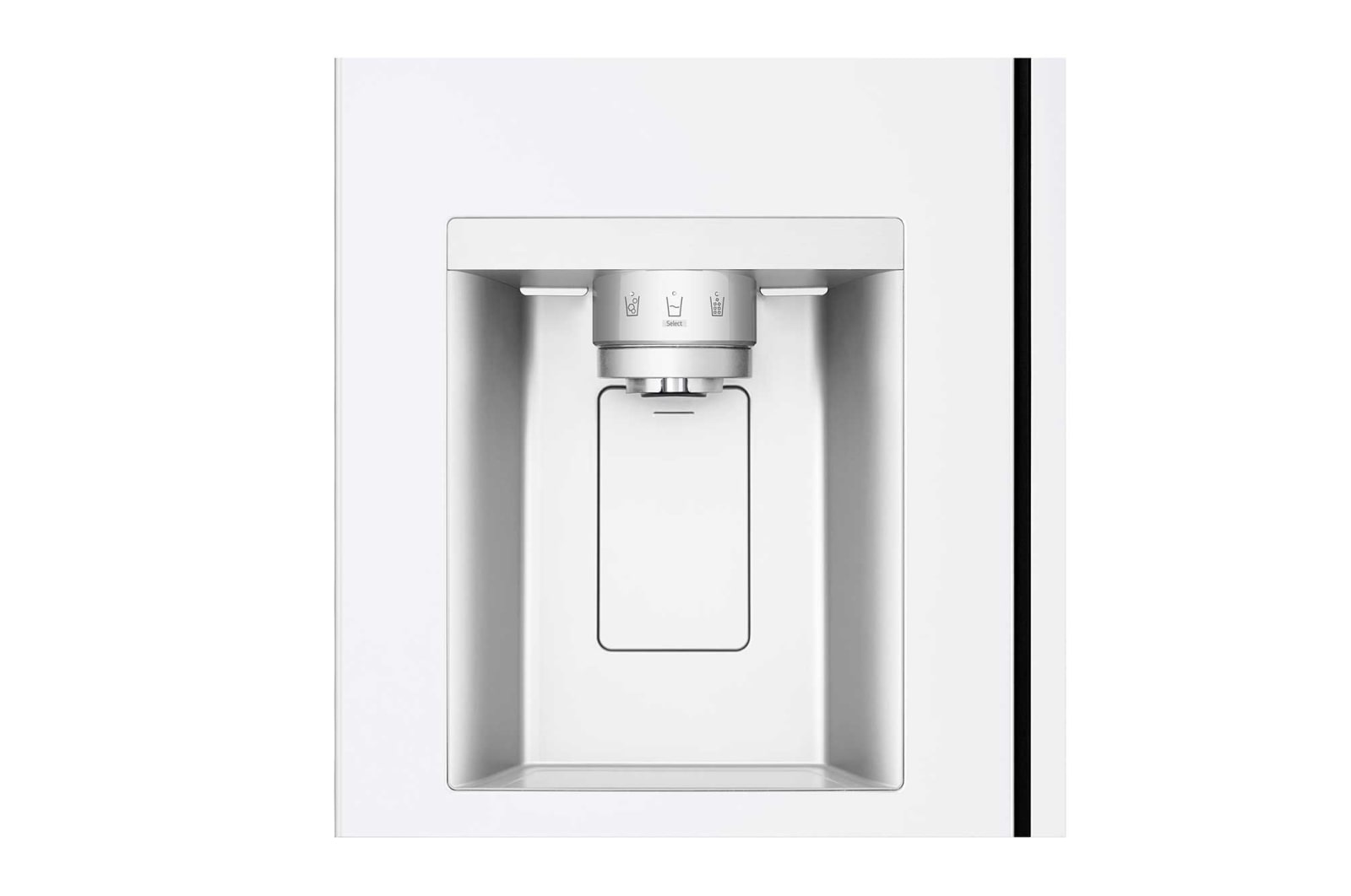 LG 638L Side by Side (Hvid), Energiklasse E, Vand-/isdispenser med vandtilkobling, Smart Diagnosis™, GSLC40SWPE