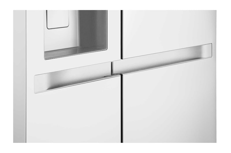 LG 638L Side by Side (Hvid), Energiklasse E, Vand-/isdispenser med vandtilkobling, Smart Diagnosis™, GSLC40SWPE