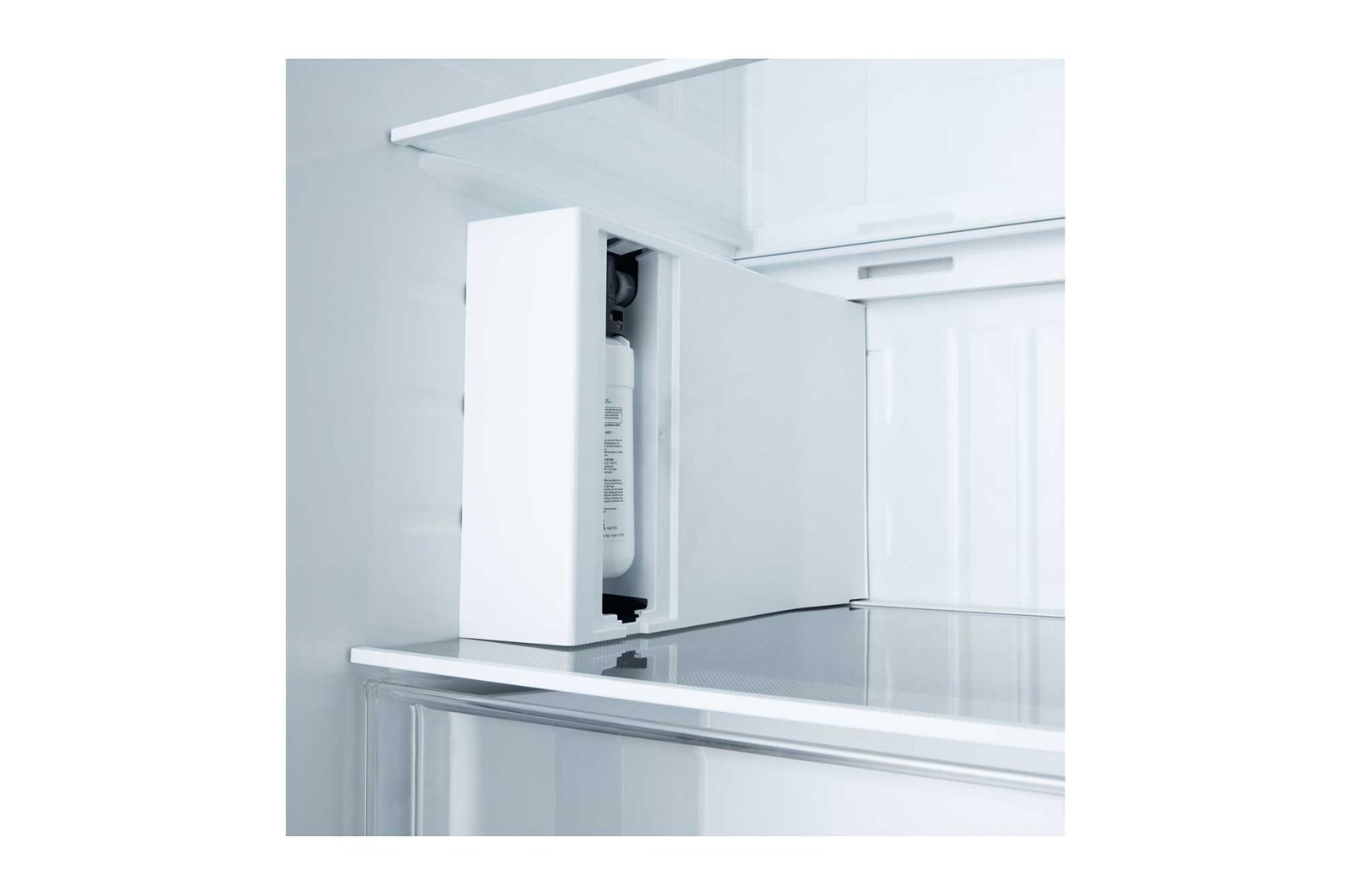 LG 638L Side by Side (Hvid), Energiklasse E, Vand-/isdispenser med vandtilkobling, Smart Diagnosis™, GSLC40SWPE