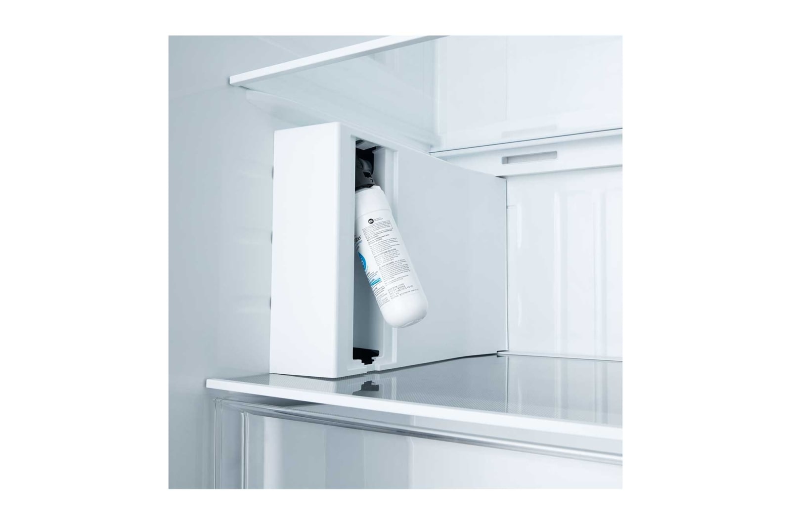 LG 638L Side by Side (Hvid), Energiklasse E, Vand-/isdispenser med vandtilkobling, Smart Diagnosis™, GSLC40SWPE