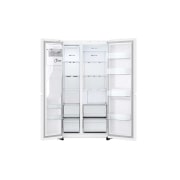 LG 638L Side by Side (Hvid), Energiklasse E, Vand-/isdispenser med vandtilkobling, Smart Diagnosis™, GSLC40SWPE